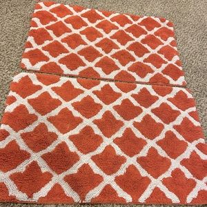Pottery Barn bath rugs